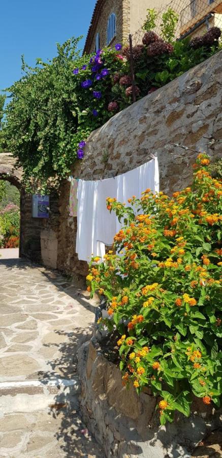 L'Odyssee Provencale, Un Duplex De Charme De 2 Chambres Au Pied Du Village Medieval De Bormes-Les-Mimosas, Offrant Des Prestations Haut De Gamme Et Une Superbe Vue Sur Le Massif Des Maures Buitenkant foto